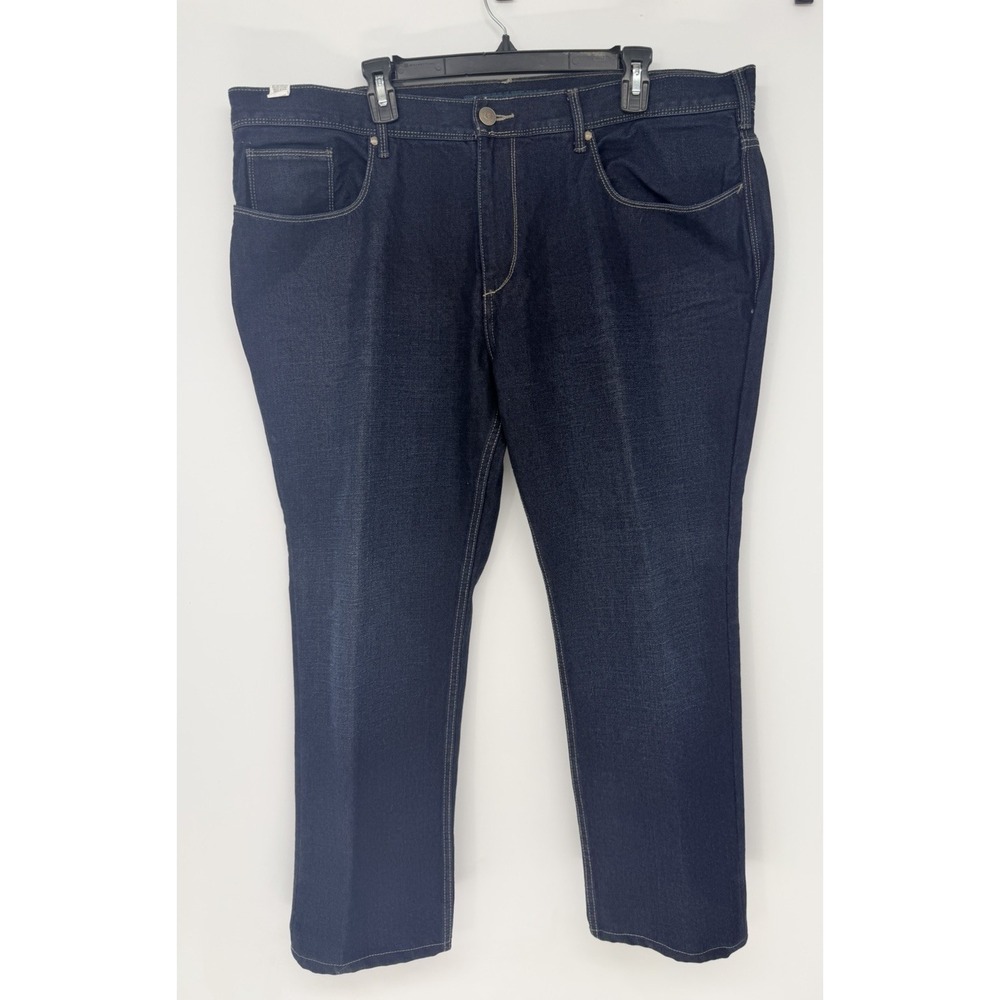 Mens Perry Ellis Dark Wash Denim Jeans 40X29